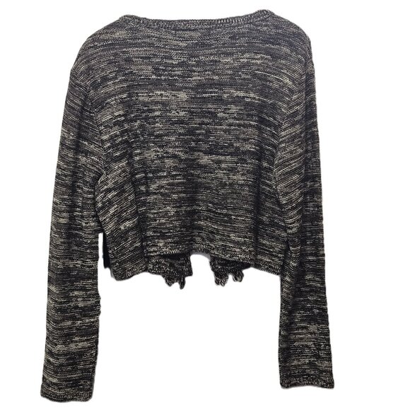 Lennie for Nina Leonard Open Front Sweater - Picture 2 of 3